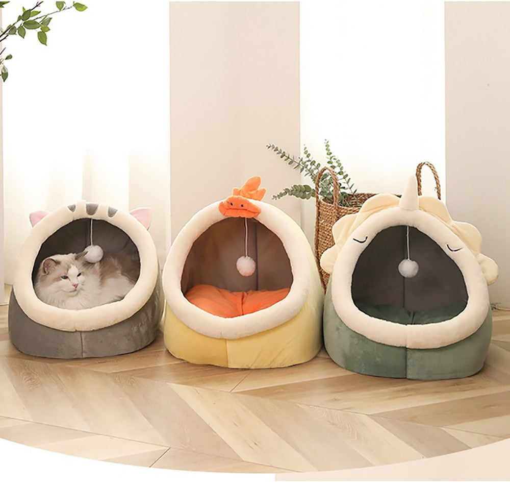 Cama de gato para dormir Bom Soninho - Dobrável - Lavável - Leleo Pets