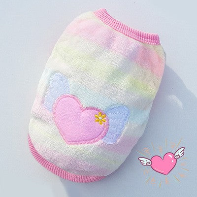 Roupinha fofa inverno para cães pequenos e gatos Leleo Pets