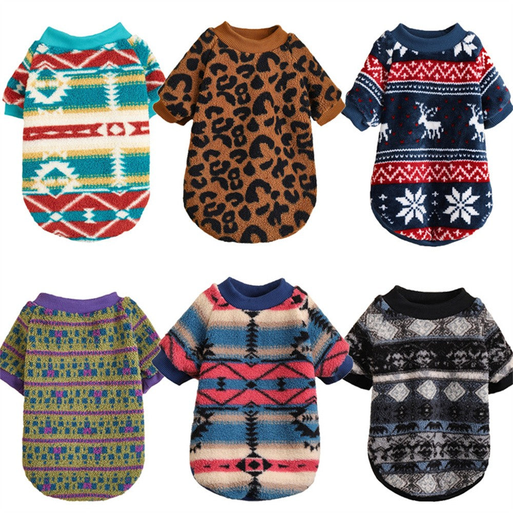 Suéter com tecido macio e aveludado de alta-costura com diversos modelos a escolha - Leleo Pets